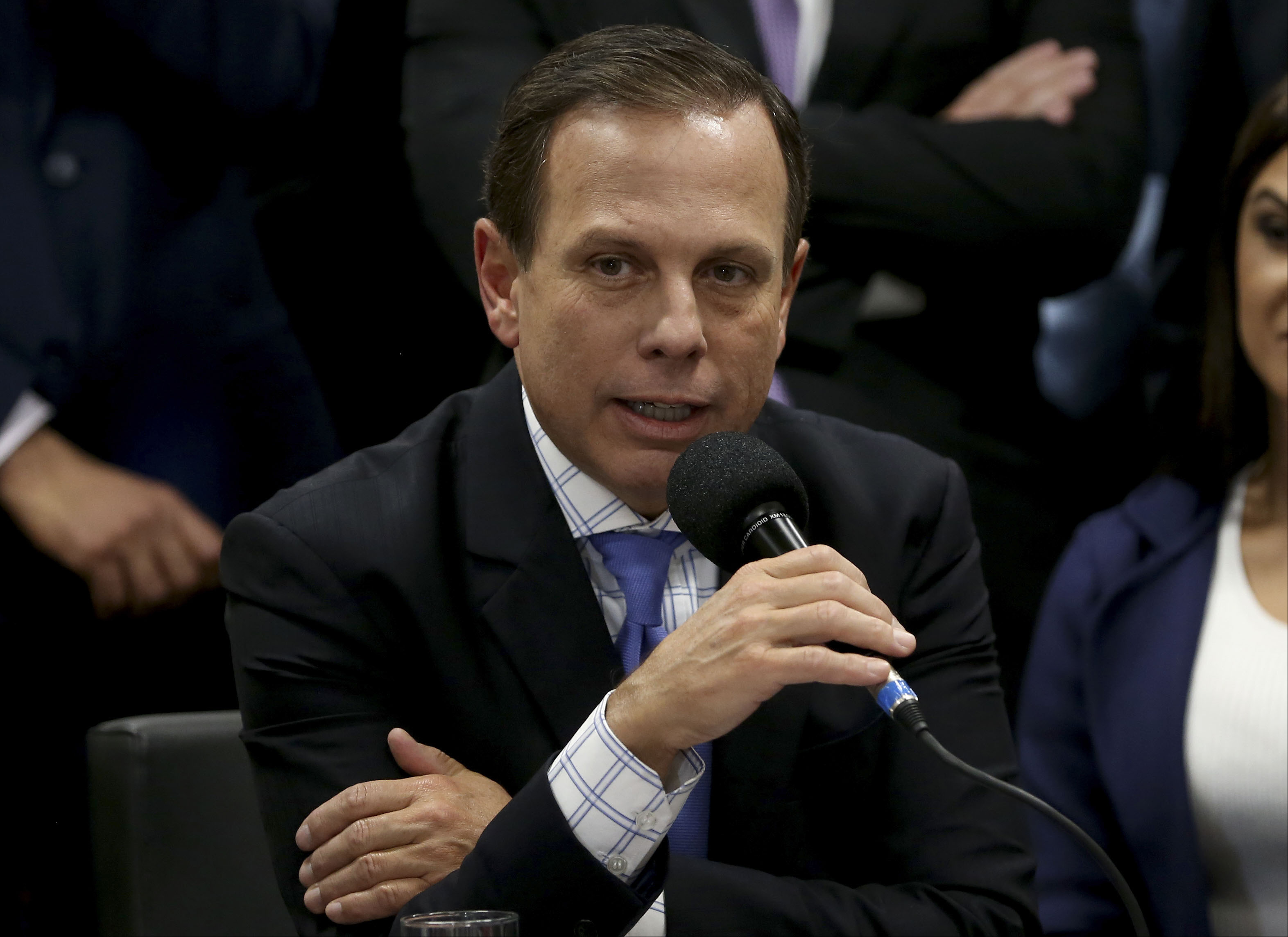 Brasília - A bancada do PSDB na Câmara se reúne com o prefeito de São Paulo, João Doria (Wilson Dias/Agência Brasil)