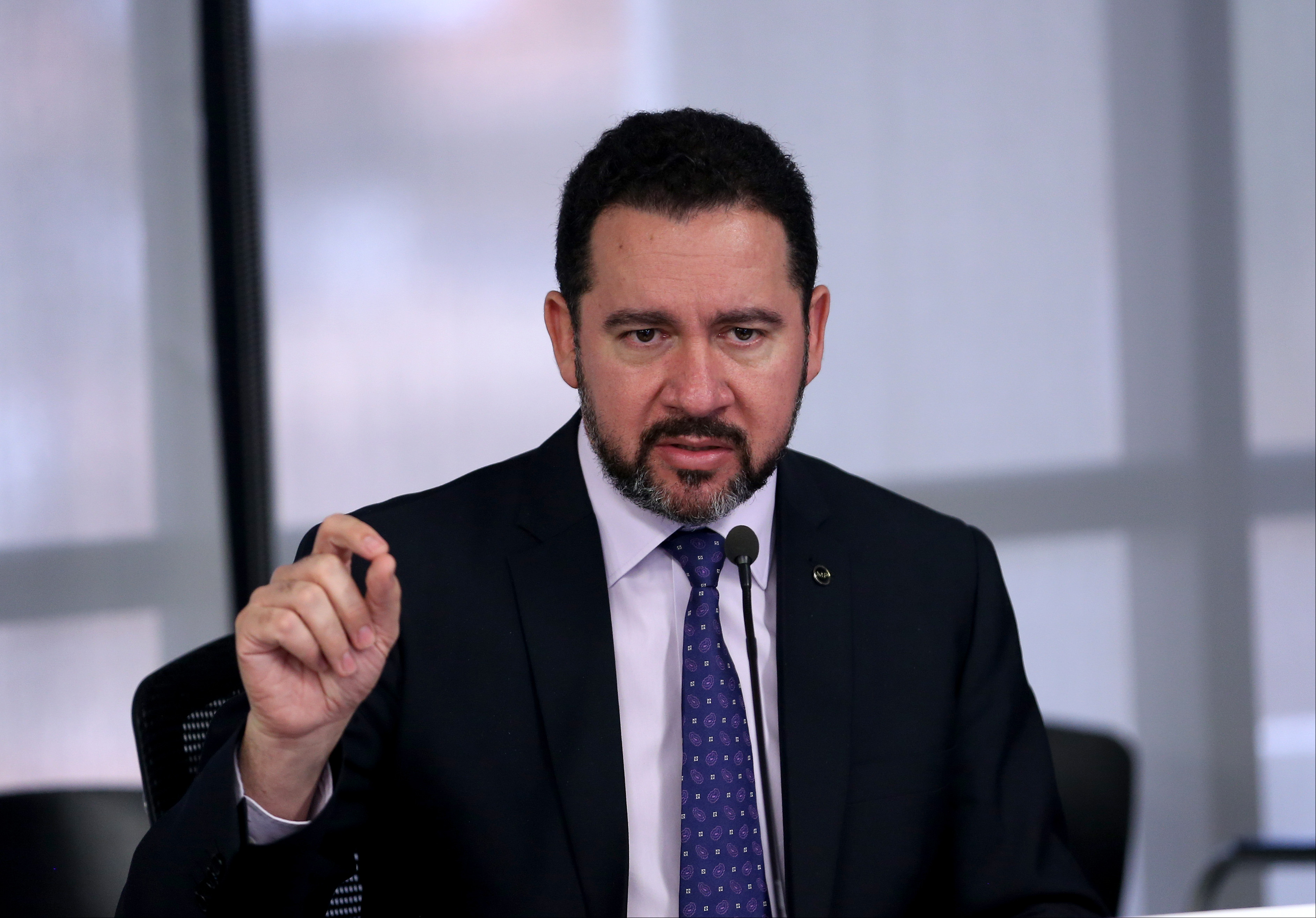 Brasília - O ministro do Planejamento Dyogo Oliveira faz palestra para ministros do Tribunal de Contas da União sobre os efeitos da Emenda Constitucional (EC) 95 na gestão orçamentária(Wilson Dias/Agência Brasil)