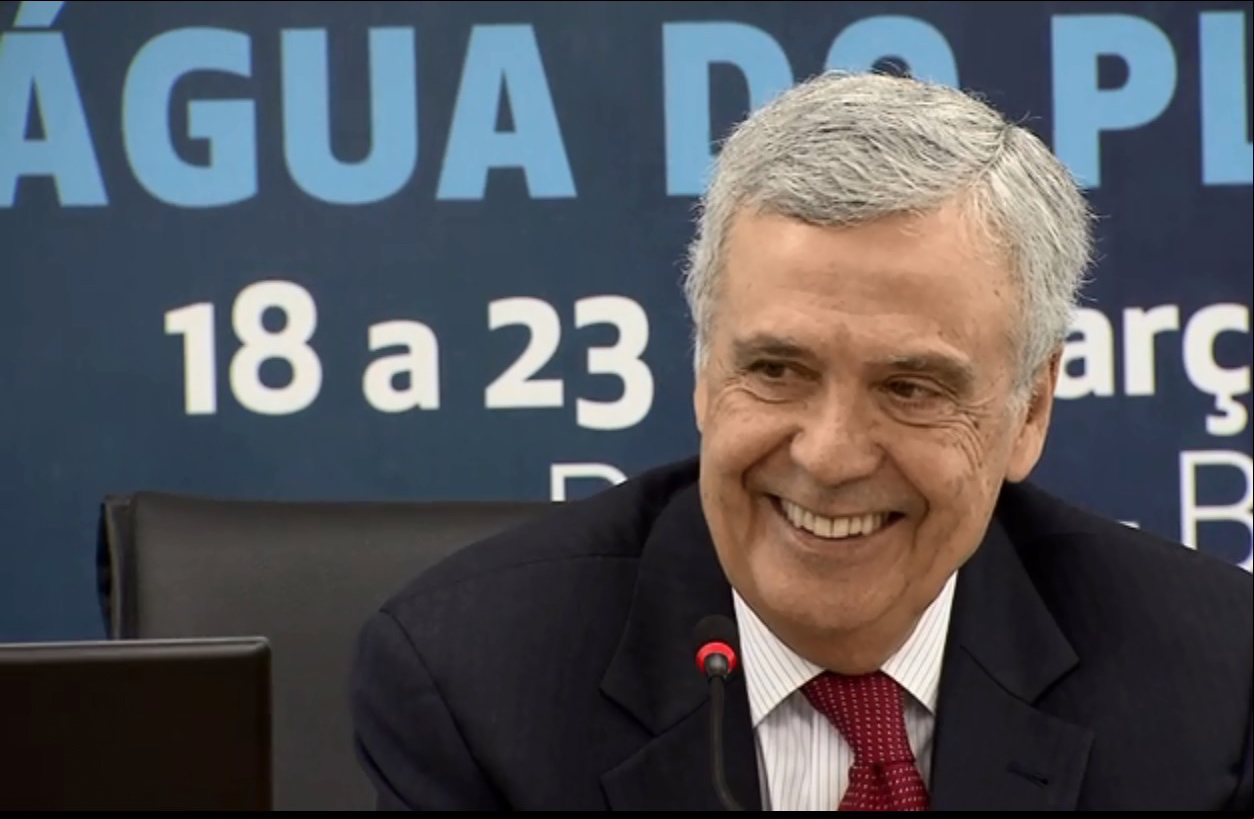 São Paulo - O presidente do Conselho Mundial da Água, Benedito Braga, em coletiva de apresentação do 8 Fórum Mundial da Água, na sede da Abdib (Divulgação/TV Brasil)