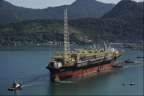 Navio-plataforma Petrobras
